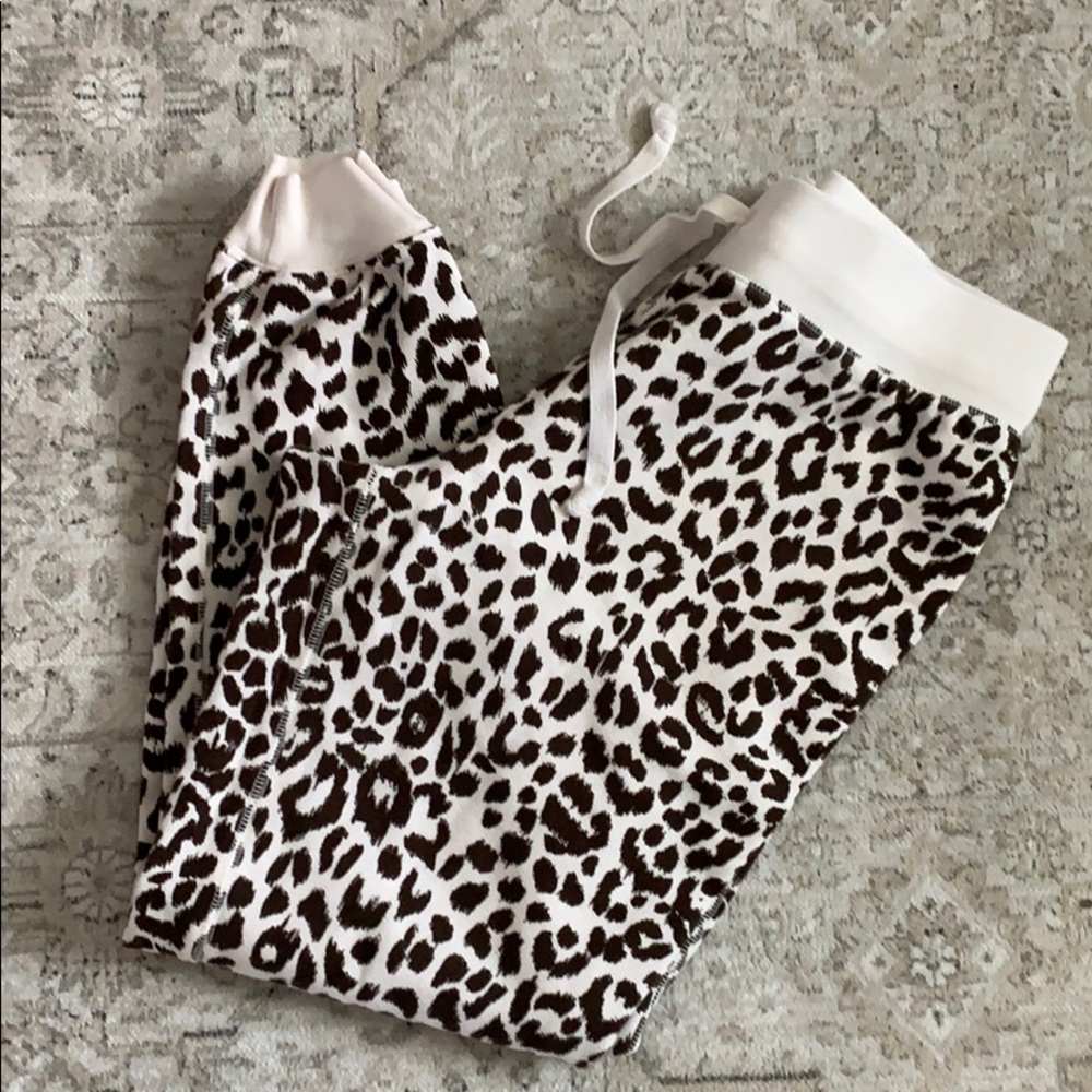 Leopard J. Crew joggers